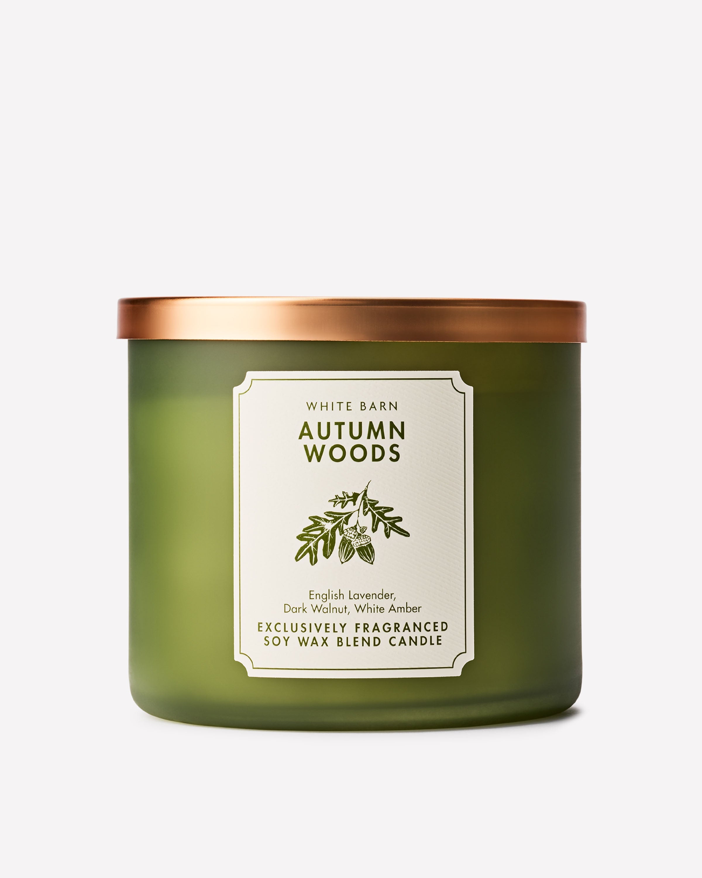 Autumn Woods 3-Wick Candle