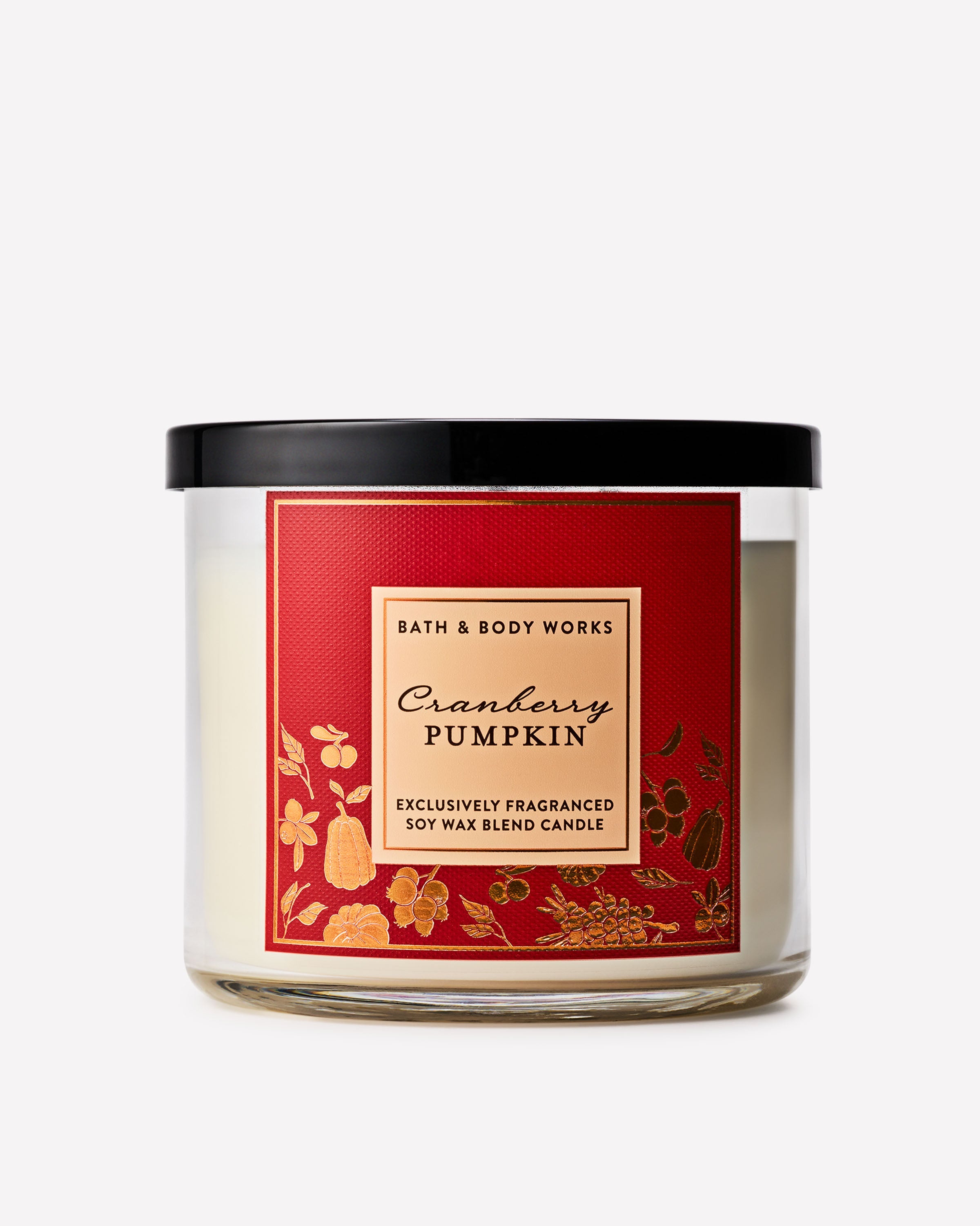 Cranberry Pumpkin 3-Wick Candle